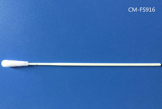 154mm DNA Buccal Swab / 6mm kepala Buccal Cheek Swab ABS menangani