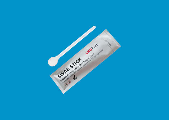 Disposable Foam Surgical CHG Swab 70% Isopropyl Alcohol IPA 2% CHG Swabstick