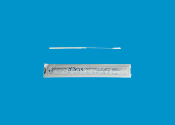 Laboratorium Berbondong-bondong Spesimen Nilon Disposable Sterile Swab Transport Tongkat Usap Nasofaring