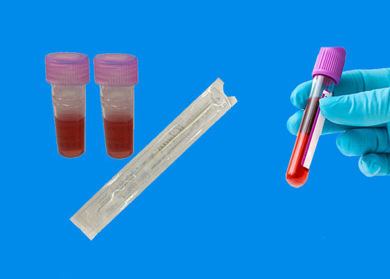 Nylon Fiber Nasopharyngeal Flocked Swab Untuk Pengambilan Sampel Dengan Tabung Transportasi