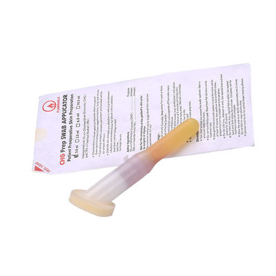 Perawatan kulit spons busa medis antiseptik mendisinfeksi aplikator chlorhexidine gluconate chloraprep bedah