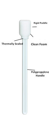 CM-FS707W Penyeka Cleanroom Bebas Debu Persegi Persegi Panjang Kepala Spons Busa Tip Swab Stick