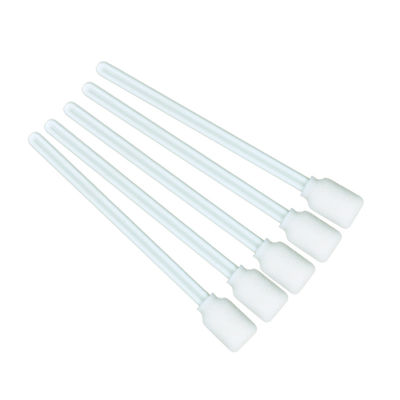 CM-FS707W Penyeka Cleanroom Bebas Debu Persegi Persegi Panjang Kepala Spons Busa Tip Swab Stick