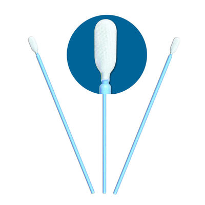 CM-PS761M Pegangan Panjang Cleanroom Swab Double Layer Microfiber Swab Tongkat Sekali Pakai