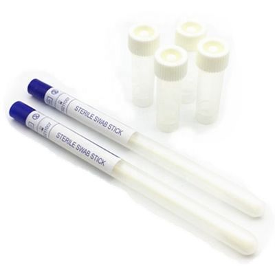 DNA Nasal Flocked Swab Disposable Sampling Swab Untuk Nasopharyngeal